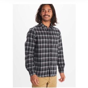 Marmot Fairfax Midweight Flannel size large black
